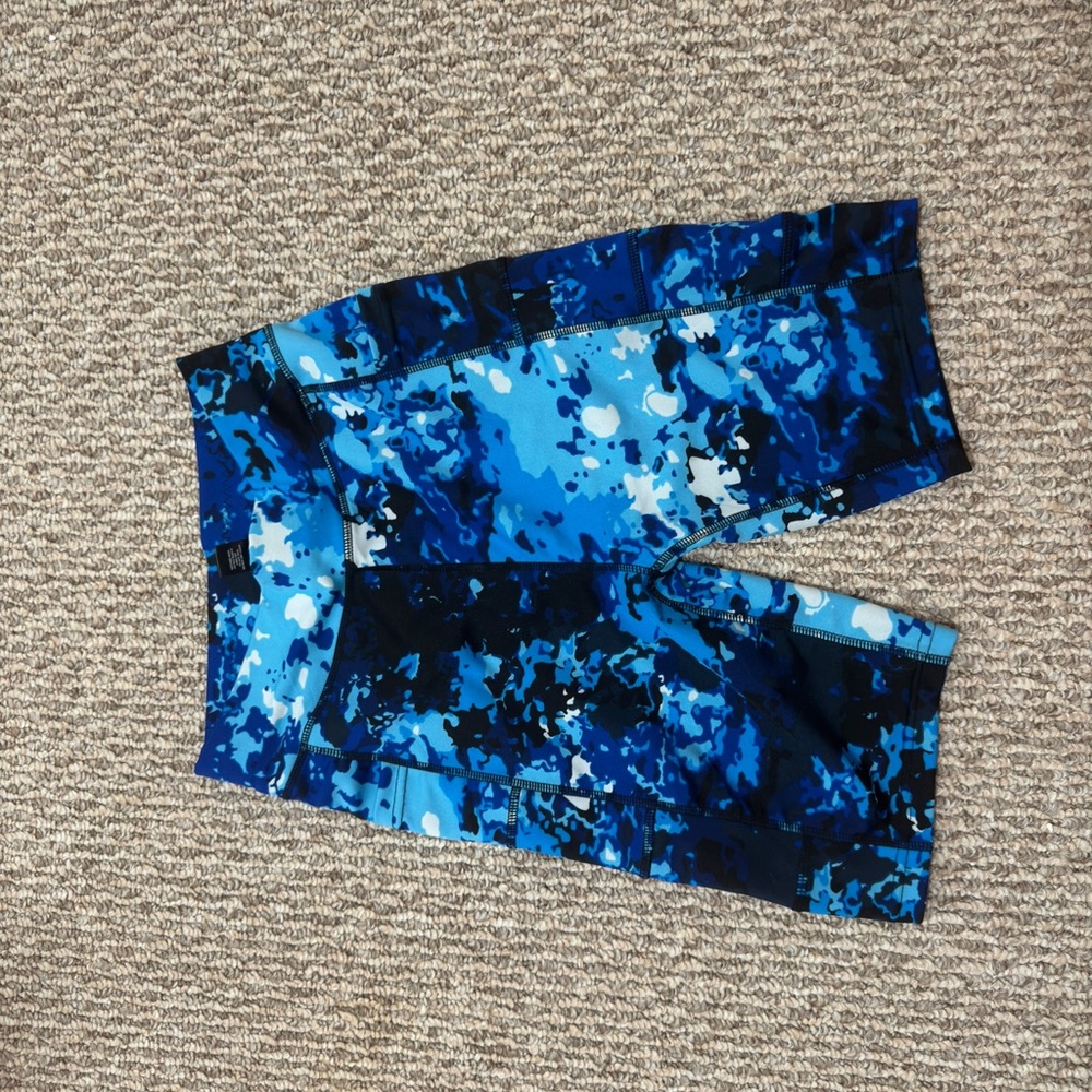 POP Fit Blue Athletic Shorts